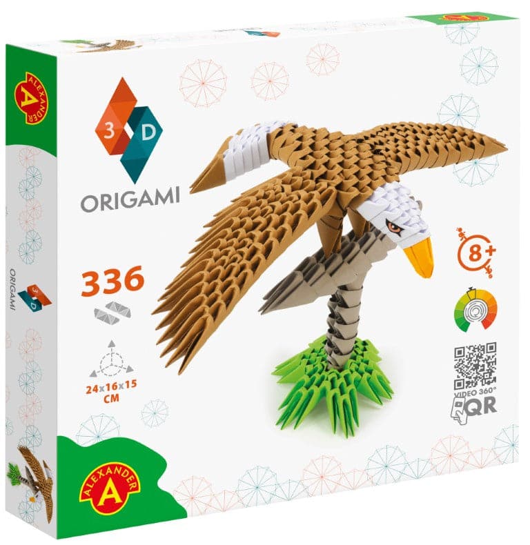 Se Origami 3D - Ørn ✔ Kæmpe udvalg i Alexander ✔ Hurtig levering: 1 - 2 Hverdage samt billig fragt - Varenummer: MMA-2182551 og barcode / Ean: &