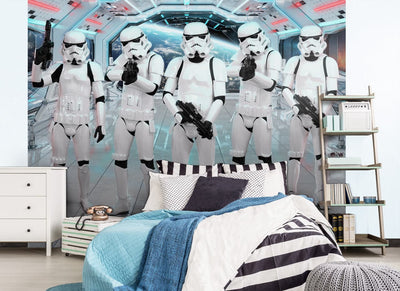 Se Original Stormtrooper tapet 243 x 305 cm ✔ Kæmpe udvalg i  Walltastic ✔ Hurtig levering: 1 - 2 Hverdage samt billig fragt - Varenummer: MMA-19847037 og barcode / Ean: '5060107047037 på lager - Udsalg på Tapet til børneværelset Spar op til 53% - Over 1347 kendte brands på udsalg