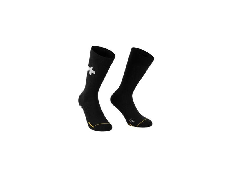 Se Assos RS Spring Fall Socks - Cykelstrømper - Sort - Str. I ❤ Kæmpe udvalg i Assos ❤ Hurtig levering: 1 - 2 Hverdage samt billig fragt - Varenummer: CKP-7627776001975 og barcode / Ean: &