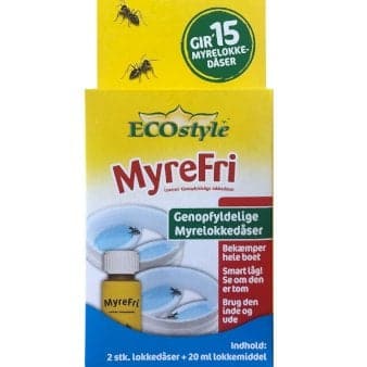 Se EcoStyle MyreFri - Genopfyldelige lokkedåser ❤ Stort online udvalg i Plantetorvet ❤ Hurtig levering: 1 - 2 Hverdage samt billig fragt - Varenummer: PTT-58152 og barcode / Ean: på lager - Udsalg på Bekæmpelsesmidler > Mod myrer Spar op til 56% - Over 424 kendte brands på udsalg