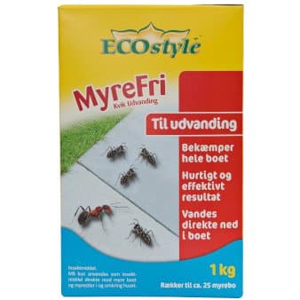 Se EcoStyle MyreFri Kvik pulver til udvanding 1 kg. Rækker til 50-100 kvm. ❤ Stort online udvalg i Plantetorvet ❤ Hurtig levering: 1 - 2 Hverdage samt billig fragt - Varenummer: PTT-58153 og barcode / Ean: på lager - Udsalg på Bekæmpelsesmidler > Mod myrer Spar op til 55% - Over 424 kendte brands på udsalg