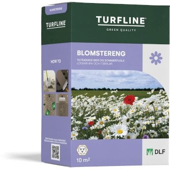 Se TurflineÂ® Blomstereng 100g., Til 10 m2 ❤ Stort online udvalg i DLF Seed & Science ❤ Hurtig levering: 1 - 2 Hverdage samt billig fragt - Varenummer: PTT-96814 og barcode / Ean: på lager - Udsalg på Græs & Rullegræs > Blomstereng Spar op til 61% - Over 857 kendte brands på udsalg