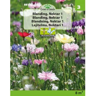 Se Blomsterblanding - Nektar 1 Dækker 8 m2 ❤ Stort online udvalg i Plantetorvet ❤ Hurtig levering: 1 - 2 Hverdage samt billig fragt - Varenummer: PTT-96816 og barcode / Ean: på lager - Udsalg på Blomsterfrø > Blomsterblandinger Spar op til 52% - Over 312 kendte brands på udsalg