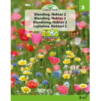 Se Blomsterblanding - Nektar 2 Dækker 8 m2 ❤ Stort online udvalg i Plantetorvet ❤ Hurtig levering: 1 - 2 Hverdage samt billig fragt - Varenummer: PTT-96817 og barcode / Ean: på lager - Udsalg på Blomsterfrø > Blomsterblandinger Spar op til 63% - Over 312 kendte brands på udsalg