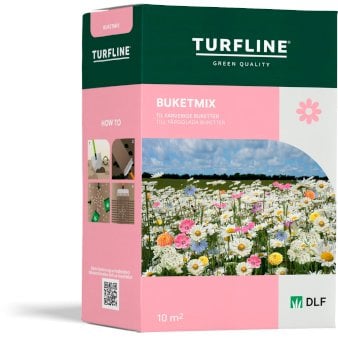 Se TurflineÂ® Buketmix 100g., Til 10 m2 ❤ Stort online udvalg i Plantetorvet ❤ Hurtig levering: 1 - 2 Hverdage samt billig fragt - Varenummer: PTT-96825 og barcode / Ean: på lager - Udsalg på Vildfrø > Frø til eng og natur Spar op til 66% - Over 312 kendte brands på udsalg