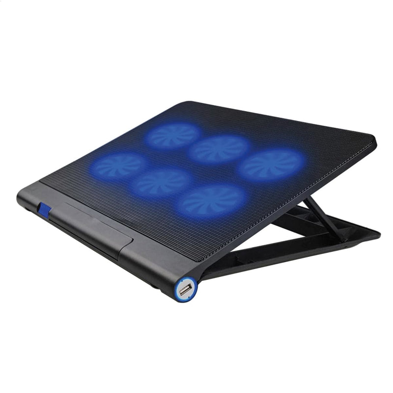 Se PLATINET Bærbar Laptop Køler m. 6 Blæsere + LED - Sort ✔ Kæmpe udvalg i Platinet ✔ Hurtig levering: 1 - 2 Hverdage samt billig fragt - Varenummer: CPD-P88PLCP6FB og barcode / Ean: &