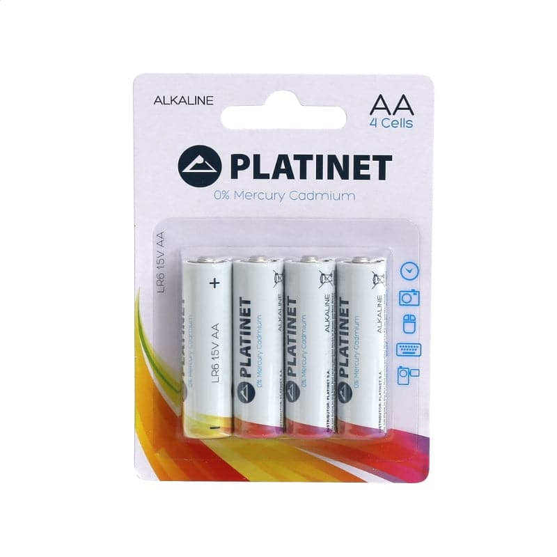 Se PLATINET Alkaline Pro AA Batterier 4-pak ✔ Kæmpe udvalg i Platinet ✔ Hurtig levering: 1 - 2 Hverdage samt billig fragt - Varenummer: CPD-P88PMBLR064B og barcode / Ean: &