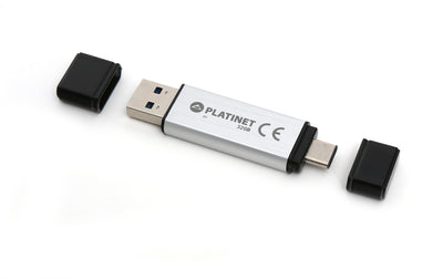 Se PLATINET USB Stik USB 3.0 + Type-C C-Depo 32GB - Sølv ✔ Kæmpe udvalg i Platinet ✔ Hurtig levering: 1 - 2 Hverdage samt billig fragt - Varenummer: CPD-P88PMFC32S og barcode / Ean: '5907595454544 på lager - Udsalg på pc / mac tilbehør Spar op til 59% - Over 424 kendte brands på udsalg