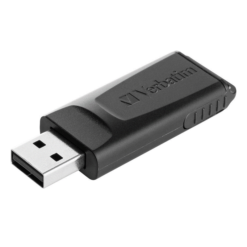 Se VERBATIM Slider USB stik 64GB - Sort ❤ Kæmpe udvalg i Platinet ❤ Hurtig levering: 1 - 2 Hverdage samt billig fragt - Varenummer: CPD-P88VPS64 og barcode / Ean: &