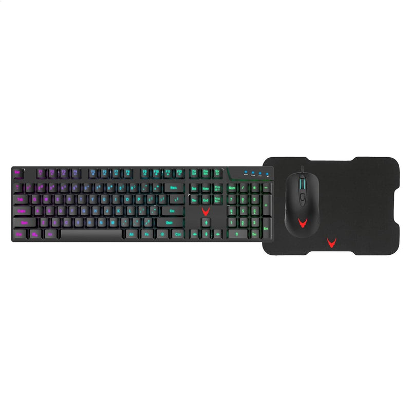 Se VARR Cherry Keyboard ENGELSK LAYOUT + Gaming Mus + Musemåtte ❤ Kæmpe udvalg i Platinet ❤ Hurtig levering: 1 - 2 Hverdage samt billig fragt - Varenummer: CPD-P88VSETKMP01 og barcode / Ean: &