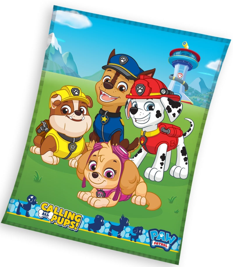 Se Paw Patrol Coral Fleece tæppe - 150 x 200 cm ✔ Kæmpe udvalg i Mmaction ✔ Hurtig levering: 1 - 2 Hverdage samt billig fragt - Varenummer: MMA-2040363 og barcode / Ean: &