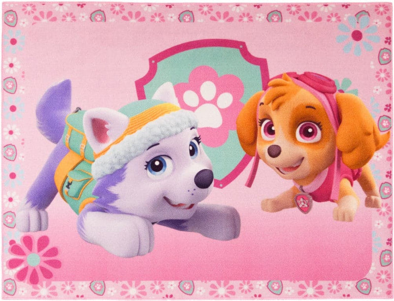 Se Paw Patrol Everest og Skye De Luxe gulvtæppe til børn 95x125 ✔ Kæmpe udvalg i  Associated Weavers ✔ Hurtig levering: 1 - 2 Hverdage samt billig fragt - Varenummer: MMA-177318 og barcode / Ean: &