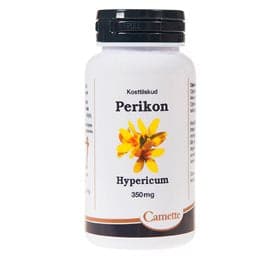 Se Camette Perikon hypericum 350 mg - 90 kap. ❤ Kæmpe udvalg i Blandet ❤ Hurtig levering: 1 - 2 Hverdage samt billig fragt - Varenummer: HG-25847 og barcode / Ean: &