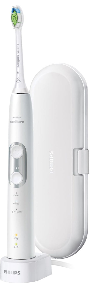 Se Philips Sonicare ProtectiveClean 6100 elektrisk tandbørste HX687728 ❤ Kæmpe udvalg i Philips ❤ Hurtig levering: 1 - 2 Hverdage samt billig fragt - Varenummer: ELG-335664 og barcode / Ean: '8710103846840 på lager - tilbud på Elektrisk tandbørste Spar op til 62% - Over 412 design brands på tilbud