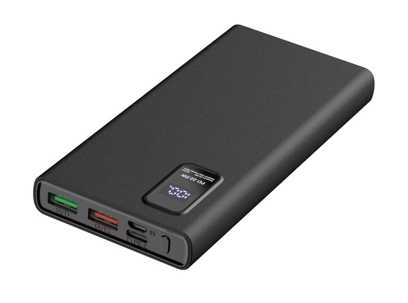 Se PLATINET Powerbank 10000 mAh m. LED-skærm - Sort ❤ Kæmpe udvalg i Platinet ❤ Hurtig levering: 1 - 2 Hverdage samt billig fragt - Varenummer: CPD-P88PMPB10WQC726B og barcode / Ean: &