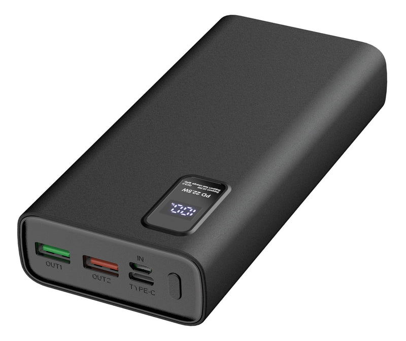 Se PLATINET Powerbank 20000 mAh m. LED-skærm - Sort ❤ Kæmpe udvalg i Platinet ❤ Hurtig levering: 1 - 2 Hverdage samt billig fragt - Varenummer: CPD-P88PMPB20WQC727B og barcode / Ean: &