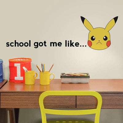 Se Pokemon PIKACHU Faces Wallstickers ✔ Kæmpe udvalg i Roommates ✔ Hurtig levering: 1 - 2 Hverdage samt billig fragt - Varenummer: MMA-216096 og barcode / Ean: '034878787237 på lager - Udsalg på Wallstickers til børneværelset Spar op til 52% - Over 454 design brands på udsalg