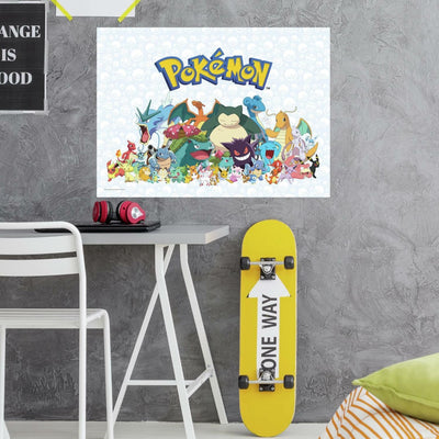 Se Pokemon Wallsticker ✔ Kæmpe udvalg i  Roommates ✔ Hurtig levering: 1 - 2 Hverdage samt billig fragt - Varenummer: MMA-216115 og barcode / Ean: '034878561516 på lager - Udsalg på Wallstickers til børneværelset Spar op til 59% - Over 1247 kendte brands på udsalg