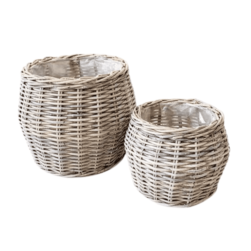 Se Kurve til planter | Dråbe form | Sæt af 2 ❤ Fletkurven ❤ Hurtig levering: 1 - 2 Hverdage og gratis fragt v/køb over 499 kr. GLS til pakkeshop ❤ Varenummer: FK-113 og barcode / Ean: 5709948085791 på lager - Kæmpe udvalg i  Home Plantekurve - Over 350 kendte brands på tilbud