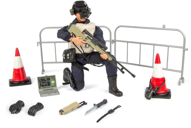 Se S.W.A.T. Sniper Politi Action Figur Delux pakke 30,5cm ✔ Kæmpe udvalg i  World Peacekeepers ✔ Hurtig levering: 1 - 2 Hverdage samt billig fragt - Varenummer: MMA-19991404 og barcode / Ean: &