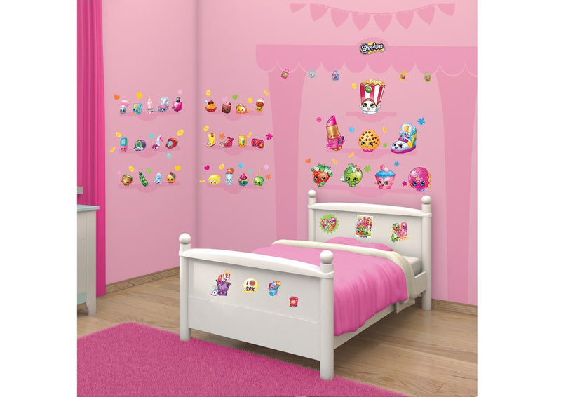 Se Shopkins Wallstickers ✔ Kæmpe udvalg i  Walltastic ✔ Hurtig levering: 1 - 2 Hverdage samt billig fragt - Varenummer: MMA-19844227 og barcode / Ean: &