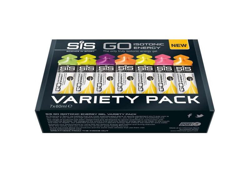 Se SIS GO - Isotonic Energy gel - Prøvepakke med 7 forskellige smagsvarianter - 7x60ml ❤ Kæmpe udvalg i SIS Science in Sport ❤ Hurtig levering: 1 - 2 Hverdage samt billig fragt - Varenummer: CKP-5025324010363 og barcode / Ean: &