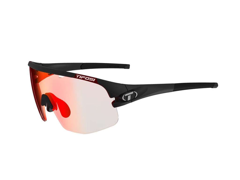 Se Tifosi Sledge Lite - Cykelbrille - Fotokromisk - Mat Sort - M-XL ❤ Kæmpe udvalg i Tifosi ❤ Hurtig levering: 1 - 2 Hverdage samt billig fragt - Varenummer: CKP-810067610551 og barcode / Ean: &