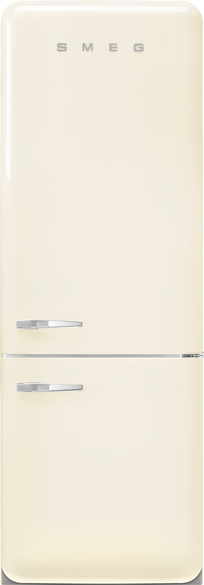 Se Smeg 50 s Style køle/fryseskab FAB38RCR5 (creme) ❤ Kæmpe udvalg i Smeg ❤ Hurtig levering: 1 - 2 Hverdage samt billig fragt - Varenummer: ELG-297585 og barcode / Ean: &