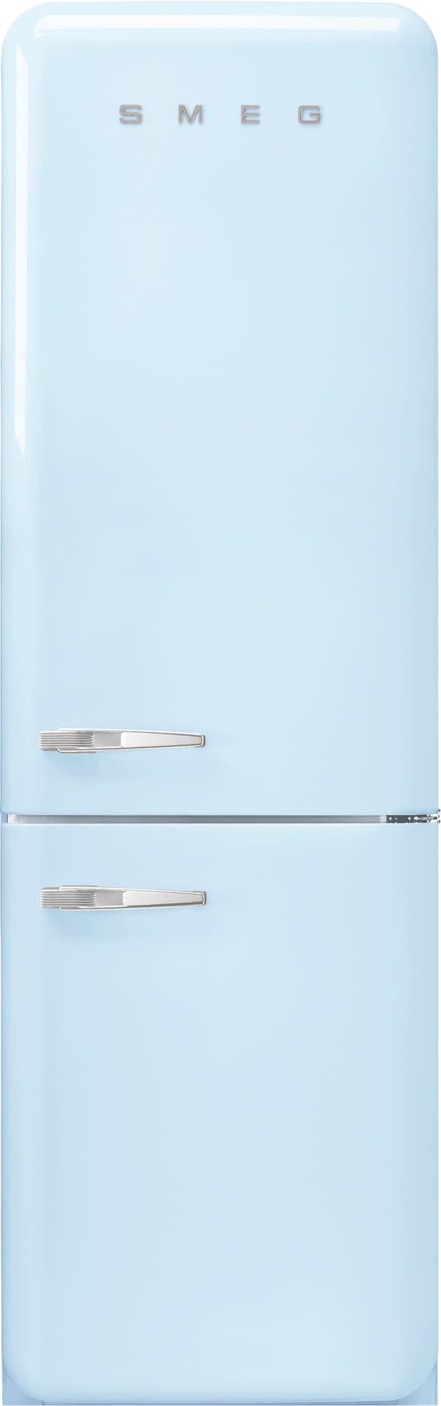 Se Smeg 50s Style kølefryseskab FAB32RPB5 (pastel blue) ❤ Kæmpe udvalg i Smeg ❤ Hurtig levering: 1 - 2 Hverdage samt billig fragt - Varenummer: ELG-217722 og barcode / Ean: &