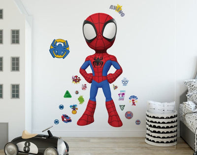 Se Spidey and his Amazing Friends Gigant Wallsticker ✔ Kæmpe udvalg i  Roommates ✔ Hurtig levering: 1 - 2 Hverdage samt billig fragt - Varenummer: MMA-216138 og barcode / Ean: '034878514888 på lager - Udsalg på Wallstickers til børneværelset Spar op til 62% - Over 1247 kendte brands på udsalg