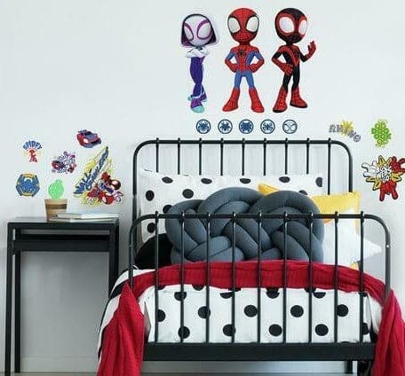 Se Spidey and his Amazing Friends Wallstickers ✔ Kæmpe udvalg i Roommates ✔ Hurtig levering: 1 - 2 Hverdage samt billig fragt - Varenummer: MMA-216139 og barcode / Ean: &