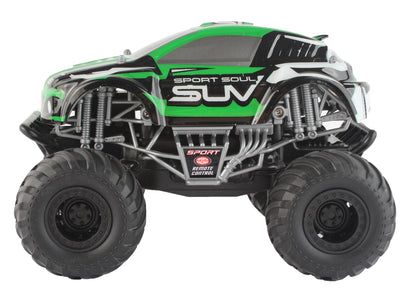 Se Sport Soul SUV Fjernstyret Monstertruck 2.4G, Grøn ✔ Kæmpe udvalg i MegaLeg ✔ Hurtig levering: 1 - 2 Hverdage samt billig fragt - Varenummer: MMA-146549 og barcode / Ean: '5712548145789 på lager - Udsalg på Fjernstyret Biler, Mindre Spar op til 59% - Over 454 design brands på udsalg