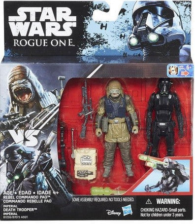 Se Star Wars R1 Twin Rebel Commando Pao & Death Trooper figurer 9,5cm ✔ Kæmpe udvalg i Hasbro ✔ Hurtig levering: 1 - 2 Hverdage samt billig fragt - Varenummer: MMA-197032 og barcode / Ean: &