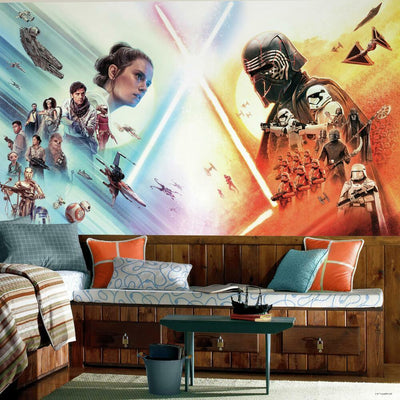 Se Star Wars The Rise of the Skywalker Tapet 320 x 183 cm ✔ Kæmpe udvalg i  Roommates ✔ Hurtig levering: 1 - 2 Hverdage samt billig fragt - Varenummer: MMA-216133 og barcode / Ean: '034878243788 på lager - Udsalg på Tapet til børneværelset Spar op til 55% - Over 324 kendte brands på udsalg