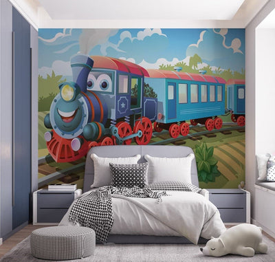 Se Traintastic Tog tapet 243 x 203 cm ✔ Kæmpe udvalg i  Walltastic ✔ Hurtig levering: 1 - 2 Hverdage samt billig fragt - Varenummer: MMA-19846962 og barcode / Ean: '5060107046962 på lager - Udsalg på Tapet til børneværelset Spar op til 56% - Over 1347 kendte brands på udsalg