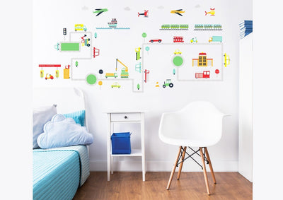 Se Transport Wallstickers ✔ Kæmpe udvalg i Walltastic ✔ Hurtig levering: 1 - 2 Hverdage samt billig fragt - Varenummer: MMA-19844869 og barcode / Ean: '5060107044869 på lager - Udsalg på Wallstickers til børneværelset Spar op til 64% - Over 434 design brands på udsalg