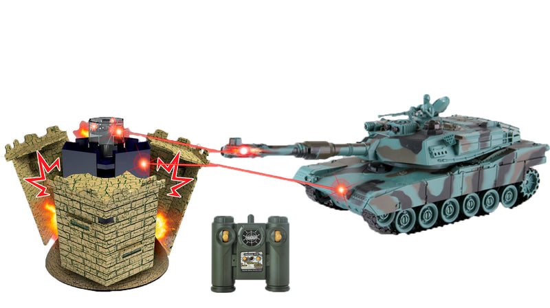 Se USA M1A2 Fjernstyret Tank 1:28 VS Fort 27Mhz ✔ Kæmpe udvalg i  Zegan ✔ Hurtig levering: 1 - 2 Hverdage samt billig fragt - Varenummer: MMA-14700 og barcode / Ean: &