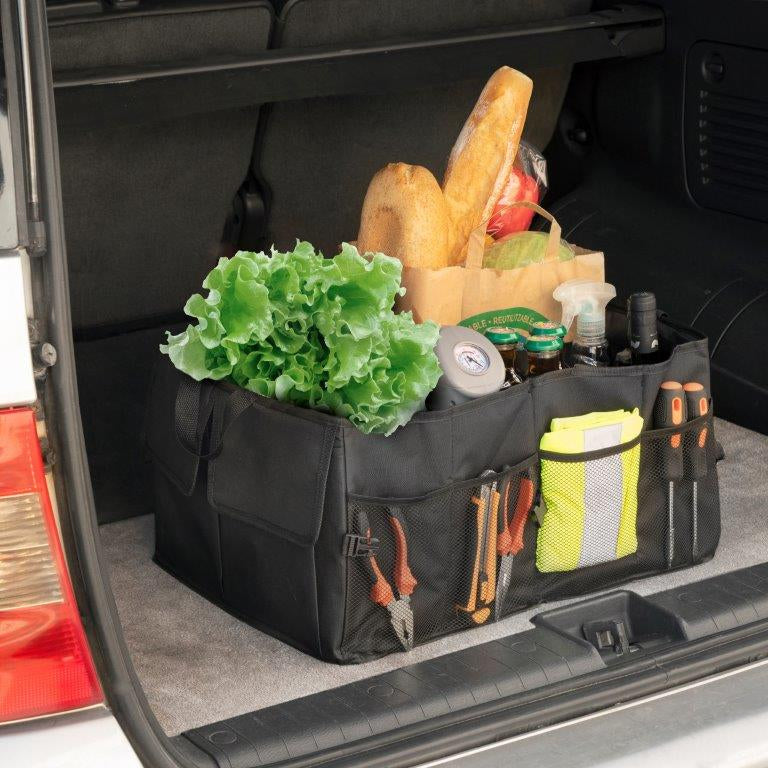 Se Sammenklappelig organiser til bagagerum i bilen 55 L - Sort ❤ Kæmpe udvalg i InnovaGoods ❤ Hurtig levering: 1 - 2 Hverdage samt billig fragt - Varenummer: CPD-NG33V0103112 og barcode / Ean: &