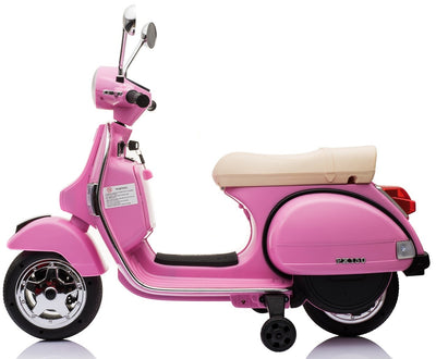 Se Vespa PX150 EL scooter 12V (Opgraderet udgave) Pink ✔ Kæmpe udvalg i  MegaLeg ✔ Hurtig levering: 1 - 2 Hverdage samt billig fragt - Varenummer: MMA-28164 og barcode / Ean: '5712548281647 på lager - Udsalg på El Motorcykler til Børn Spar op til 55% - Over 785 kendte brands på udsalg