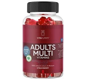 Stort online udvalg i VitaYummy Adults Multivitamin Strawberry 60 gum. ❤ VitaYummy ❤ Hurtig levering: 1 - 2 Hverdage og gratis fragt v/køb over 295 kr. GLS til pakkeshop ❤ Varenummer: HG-54118 og barcode / Ean: 5713918000691 på lager - Kæmpe udvalg i Sundhed - Over 300 kendte brands på udsalg