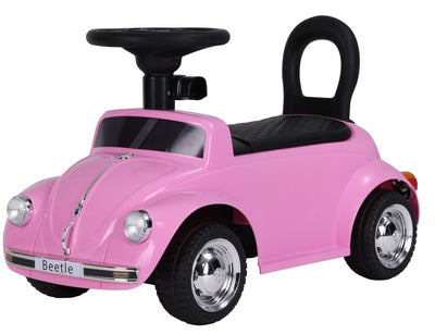 Se VW Beetle Classic Gåbil m/lædersæde, Pink ✔ Kæmpe udvalg i  MegaLeg ✔ Hurtig levering: 1 - 2 Hverdage samt billig fragt - Varenummer: MMA-28071 og barcode / Ean: '5712548280718 på lager - Udsalg på Gå Biler Spar op til 61% - Over 785 kendte brands på udsalg