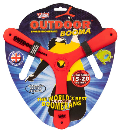 Se Wicked Booma Outdoor Sports Udendørs Boomerang ✔ Kæmpe udvalg i Wicked Vision ✔ Hurtig levering: 1 - 2 Hverdage samt billig fragt - Varenummer: MMA-226003 og barcode / Ean: '5060170940020 på lager - Udsalg på Havespil til børn Spar op til 63% - Over 434 design brands på udsalg