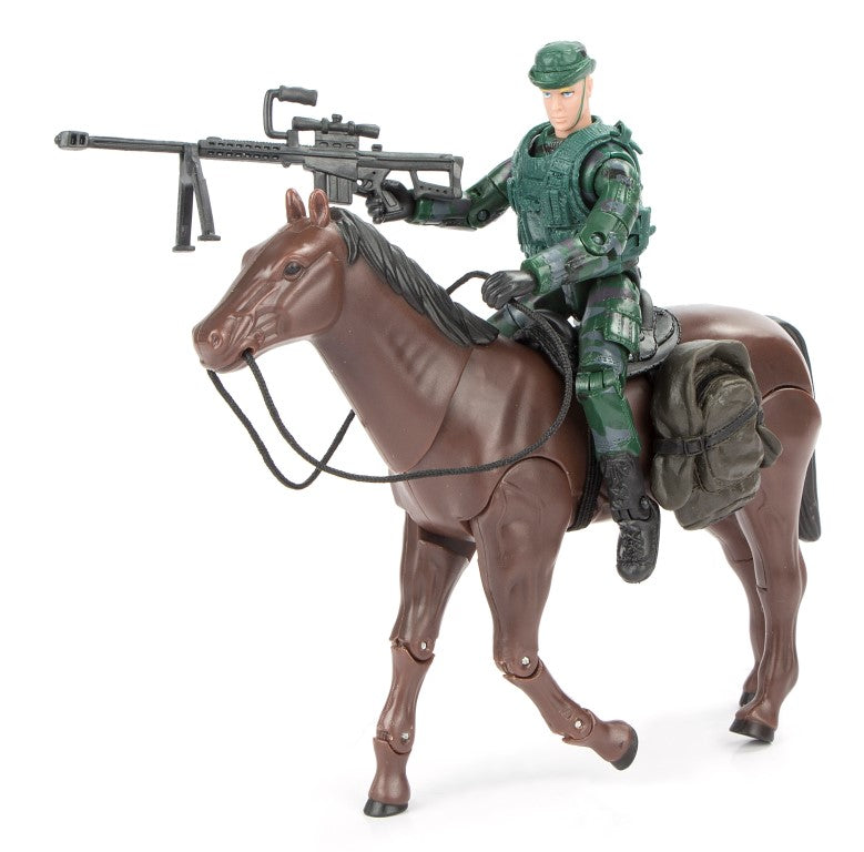 Se World Peacekeepers 1:18 Militær Actionfigur + Hest ❤ Stort online udvalg i World Peacekeepers ❤ Hurtig levering: 1 - 2 Hverdage samt billig fragt ❤ Varenummer: MMA-19977012 og barcode / Ean: &