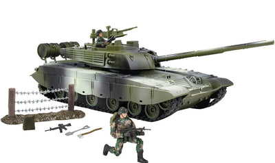 Se World Peacekeepers 1:18 Militær Main Battle Tank inkl. 2 actionfigurer ❤ Stort online udvalg i World Peacekeepers ❤ Hurtig levering: 1 - 2 Hverdage samt billig fragt - Varenummer: MMA-19977037 og barcode / Ean: '018859770371 på lager - Udsalg på Militær Actionfigurer 9,5 cm Spar op til 54% - Over 350 kendte brands på udsalg