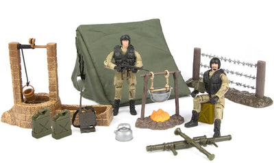 Se World Peacekeepers 1:18 Militær Stor Camp inkl. 2 actionfigurer ❤ Stort online udvalg i World Peacekeepers ❤ Hurtig levering: 1 - 2 Hverdage samt billig fragt - Varenummer: MMA-199770832 og barcode / Ean: '018859770838 på lager - Udsalg på Militær Actionfigurer 9,5 cm Spar op til 58% - Over 350 kendte brands på udsalg