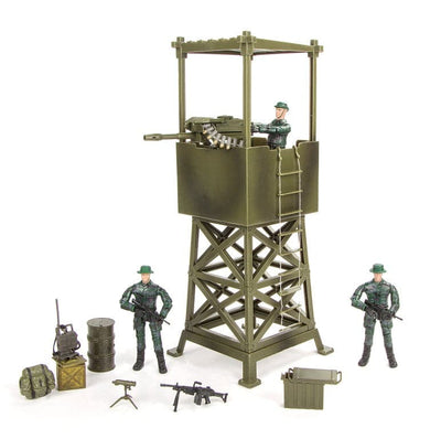 Se World Peacekeepers 1:18 Militær Udkigstårn m/3 actionfigurer ✔ Kæmpe udvalg i World Peacekeepers ✔ Hurtig levering: 1 - 2 Hverdage samt billig fragt - Varenummer: MMA-19977021 og barcode / Ean: '018859770210 på lager - Udsalg på Militær Actionfigurer 9,5 cm Spar op til 58% - Over 434 design brands på udsalg