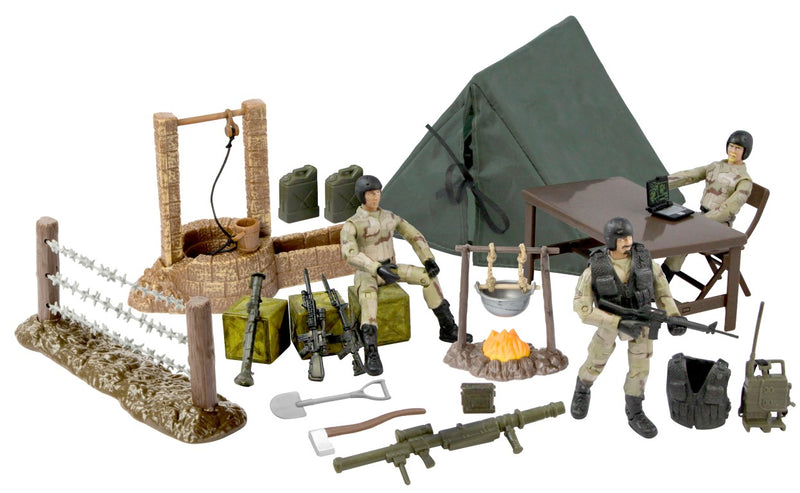 Se World Peacekeepers 1:18 Militær Stor Camp inkl. 3 actionfigurer ✔ Kæmpe udvalg i World Peacekeepers ✔ Hurtig levering: 1 - 2 Hverdage samt billig fragt - Varenummer: MMA-19977083 og barcode / Ean: &