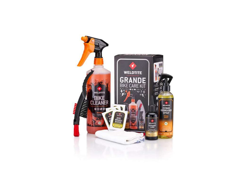 Se Weldtite Grande Bike Care Kit - Rengøringskit - 9 dele ❤ Stort online udvalg i Weldtite ❤ Hurtig levering: 1 - 2 Hverdage samt billig fragt - Varenummer: CKP-5013863031062 og barcode / Ean: &