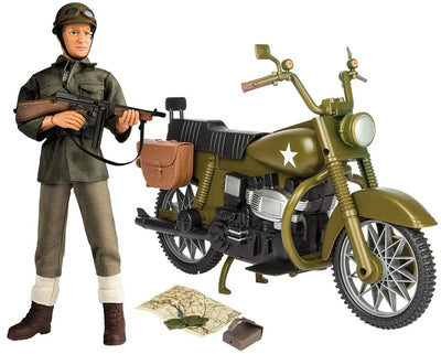 Se WW2 Militær Motorcykel med Action Figur 30,5cm ❤ Stort online udvalg i World Peacekeepers ❤ Hurtig levering: 1 - 2 Hverdage samt billig fragt - Varenummer: MMA-19990283 og barcode / Ean: '018859902833 på lager - Udsalg på Store Actionfigurer 30,5 cm Spar op til 52% - Over 350 kendte brands på udsalg