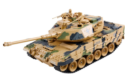 Se ZEGAN German Leopard 2 Fjernstyret Airsoft Tank 1:18, 2.4G ❤ Stort online udvalg i Zegan ❤ Hurtig levering: 1 - 2 Hverdage samt billig fragt - Varenummer: MMA-146553 og barcode / Ean: '5712548145888 på lager - Udsalg på Fjernstyret Tanks Airsoft Spar op til 67% - Over 350 kendte brands på udsalg